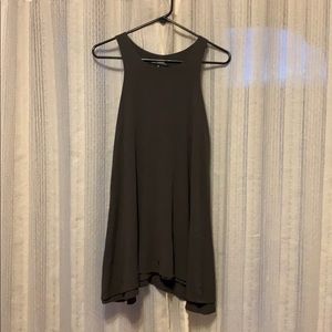Olive green float mini LULU’s dress
